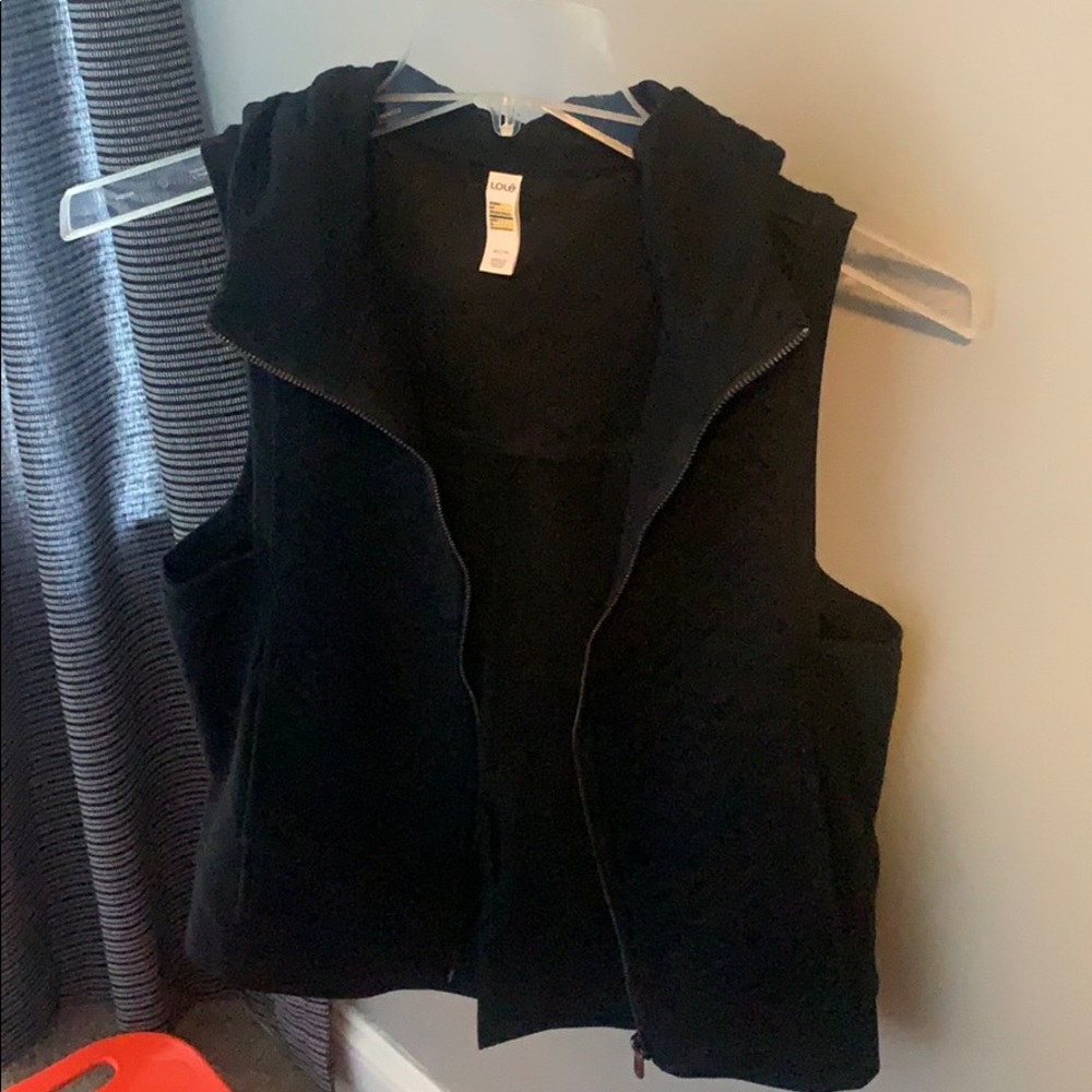 Black vest - athletic wear